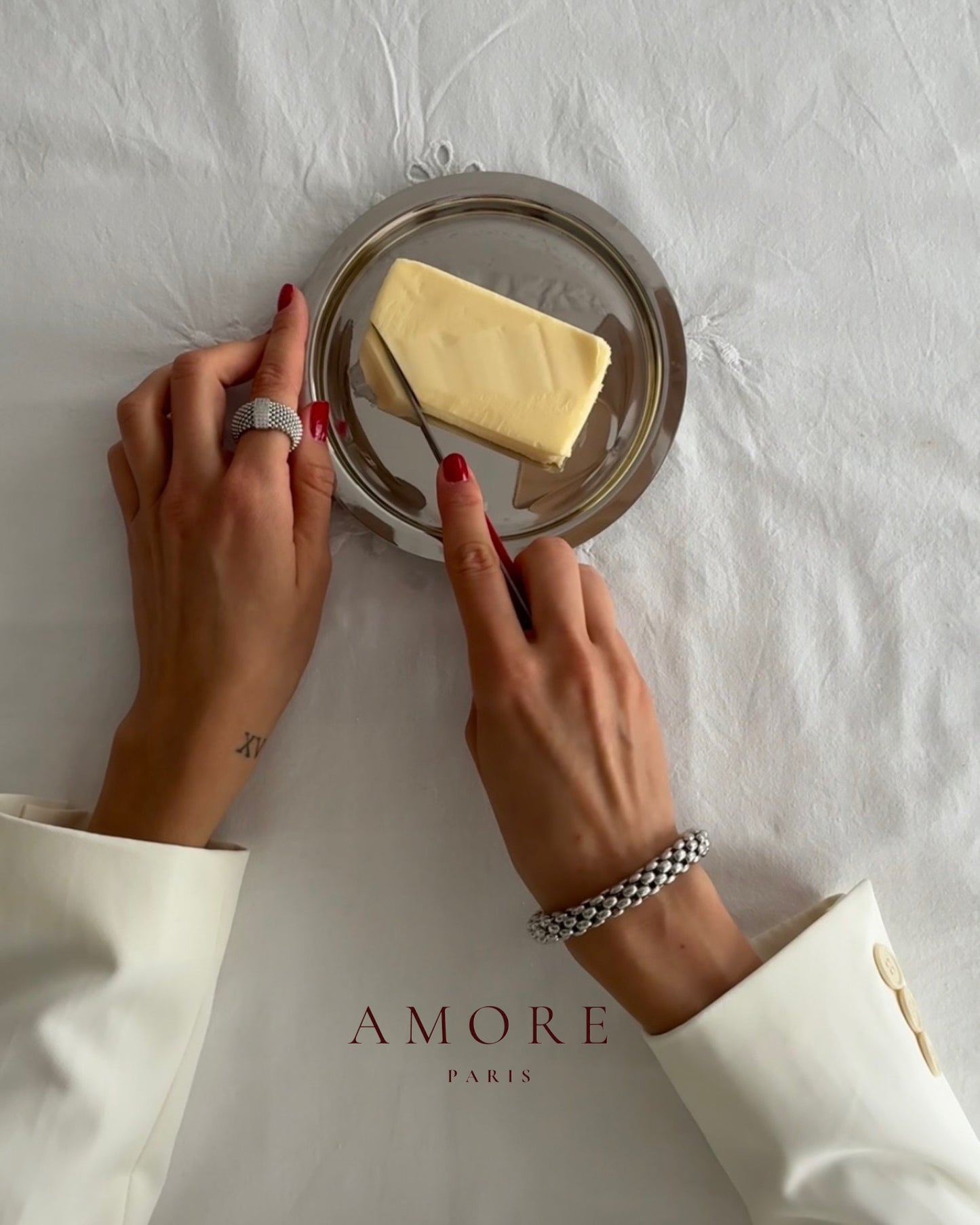 SAINT-HONORÉ Bracelet White