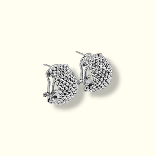 LOUVRE Earrings White