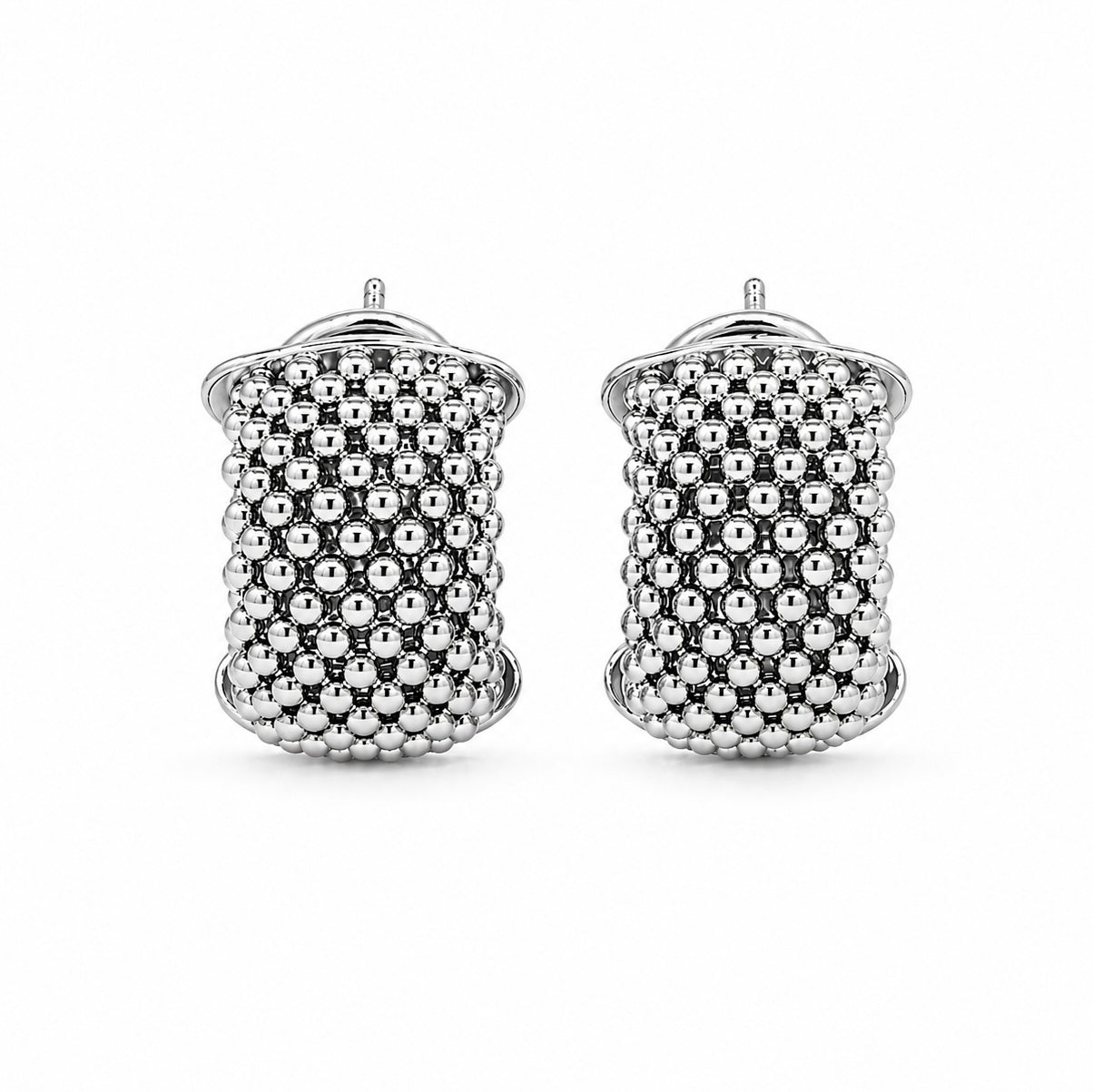 LOUVRE Earrings White