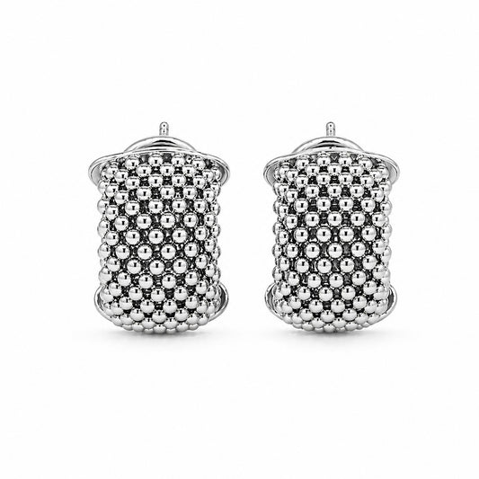 LOUVRE Earrings White