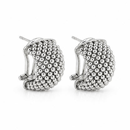 LOUVRE Earrings White